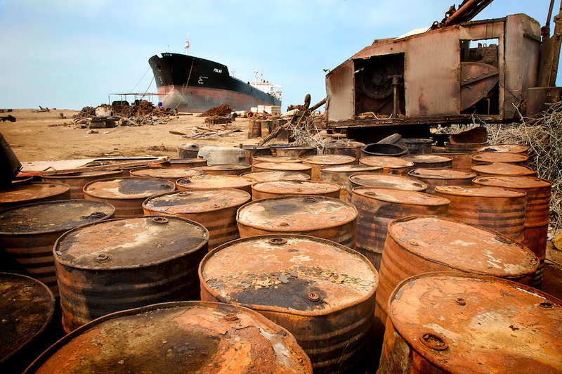 Illustration for article titled Ghostly Ship Graveyards from Around the World